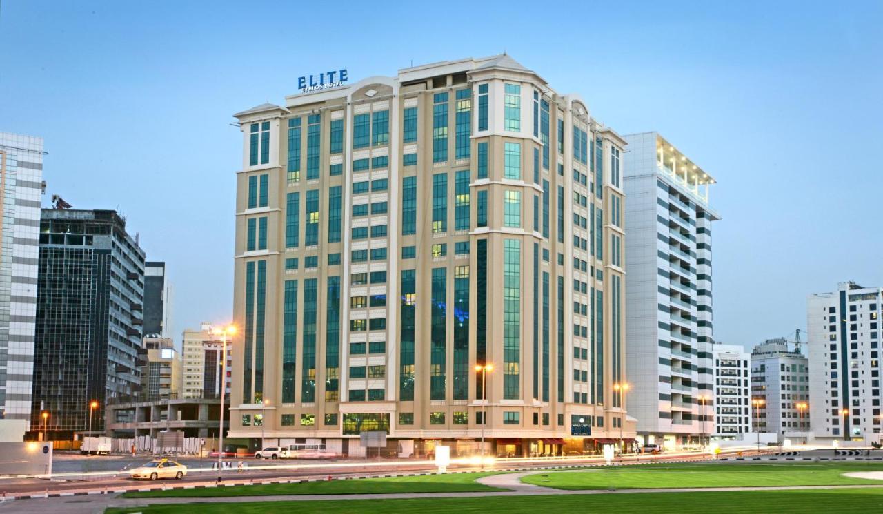 Elite Byblos Hotel Dubai Exterior foto